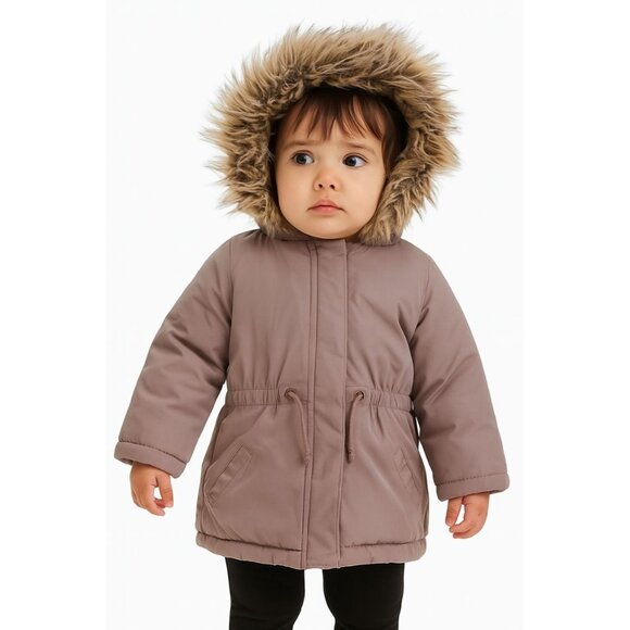 Copper Key Winter Snow Outdoor Parka Jacket Coat Brown Kids Youth GIRLS 2T/3T - Picture 1 of 13